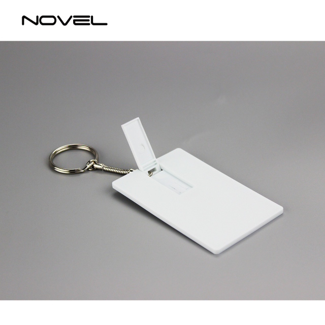 Sublimation Blank USB Flash Drive Without Chip USB Keychain