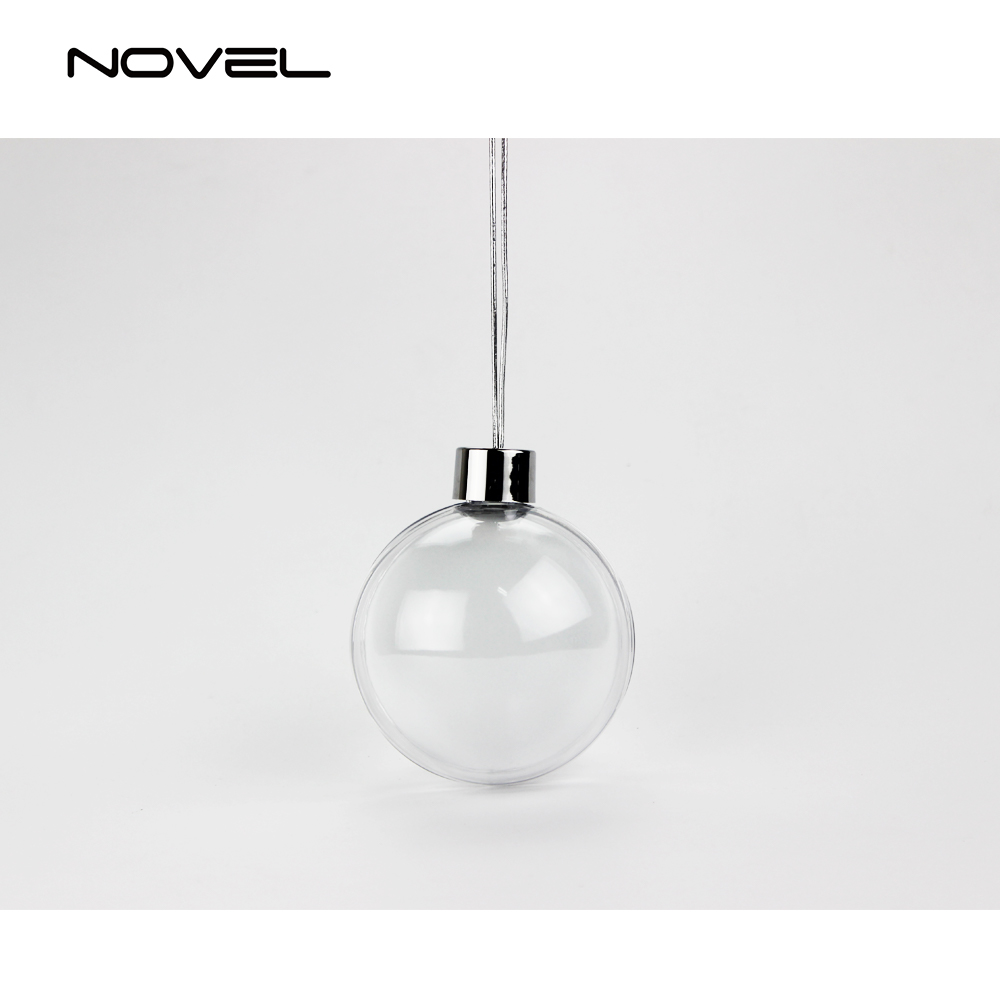 Sublimation Blank DIY Xmas Decorations Christmas Ball Ornament