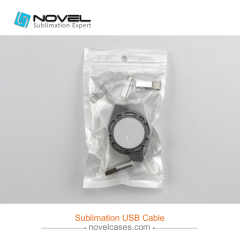 Sublimation Multifunction 3 IN 1 Blank USB Cable For iPhone/Android