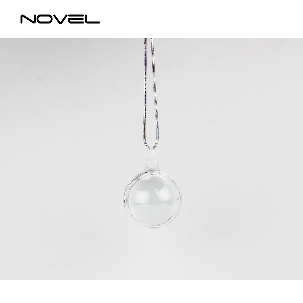 Sublimation Blank DIY Xmas Decorations Christmas Ball Ornament