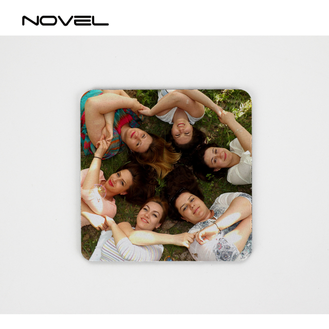 Sublimation Blank Rubber Silicone Coaster Mug Mat-Square