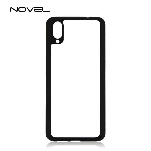 For Vivo X23 Sublimation Blank Mobile Phone Case 2D TPU Rubber Phone Cover