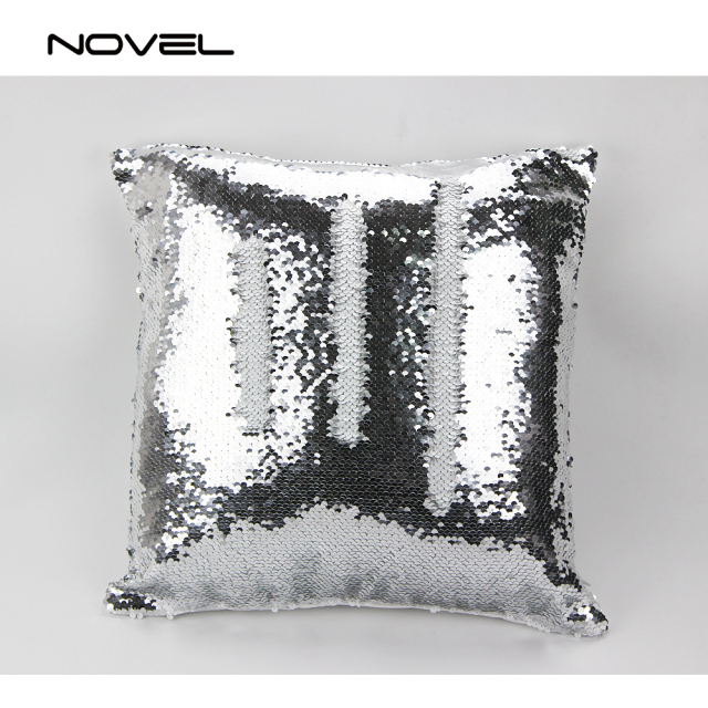 New!!!Custom Sublimation Blank Magic Pillow Cover Sequin Pillow Case,Two-Sided Printing