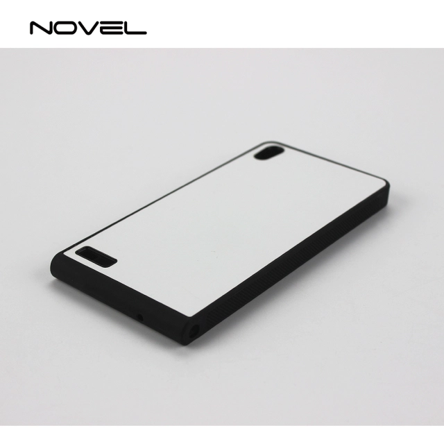 For Huawei P6 Custom Blank Sublimation 2D TPU Rubber Phone Case