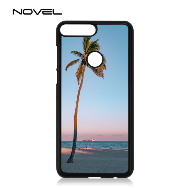 For Huawei Y7 2018 Sublimation 2D Hard Plastic Blank Cell Phone Back Case