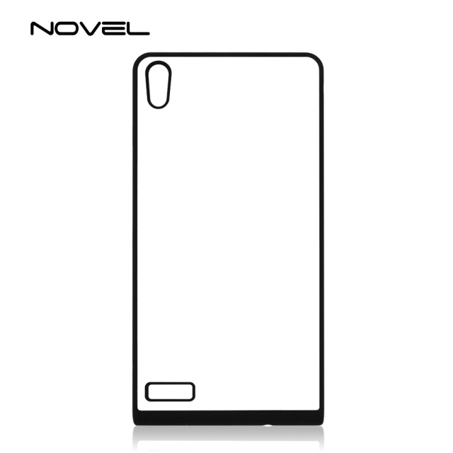 For Huawei P6 Custom Blank Sublimation 2D TPU Rubber Phone Case