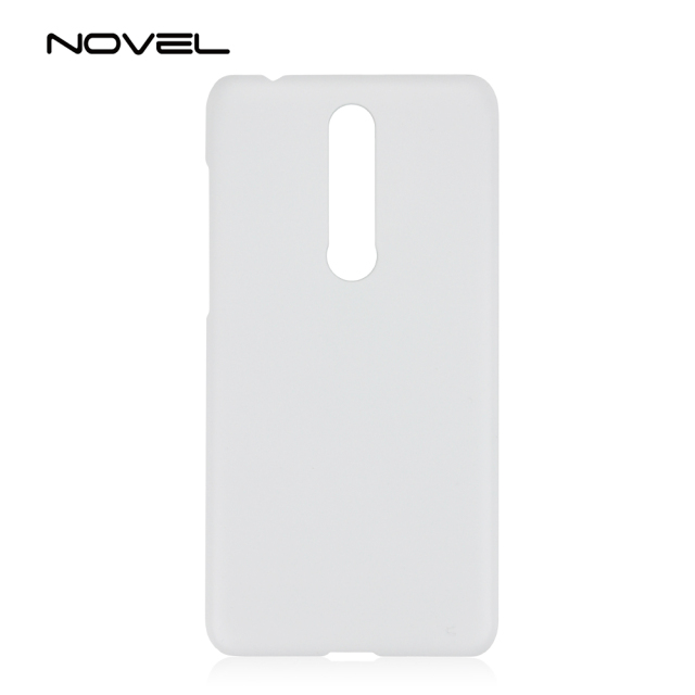 For Nokia 3.1 Plus DIY Sublimation Blank 3D Plastic Phone Shell Case