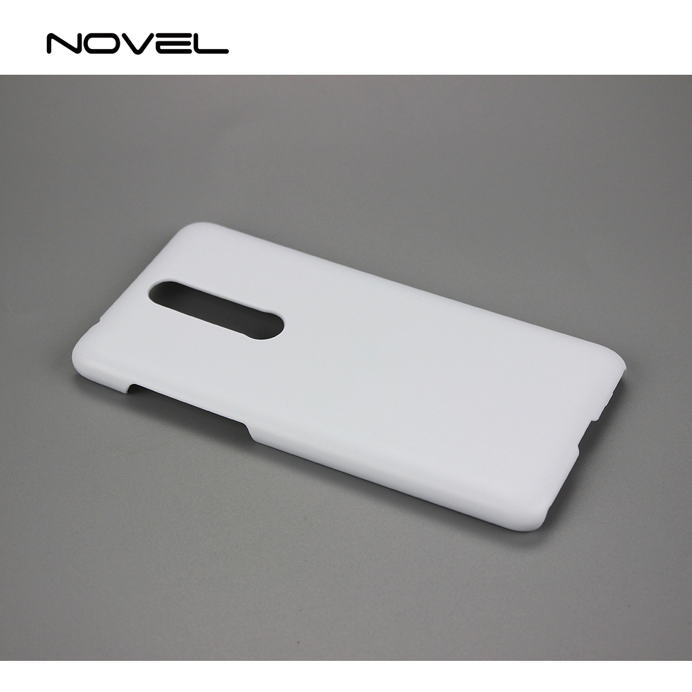 For Nokia 3.1 Plus DIY Sublimation Blank 3D Plastic Phone Shell Case
