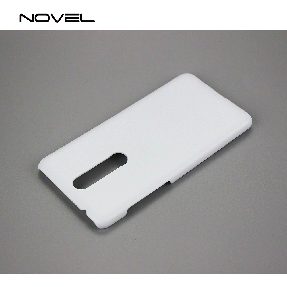 For Nokia 3.1 Plus DIY Sublimation Blank 3D Plastic Phone Shell Case