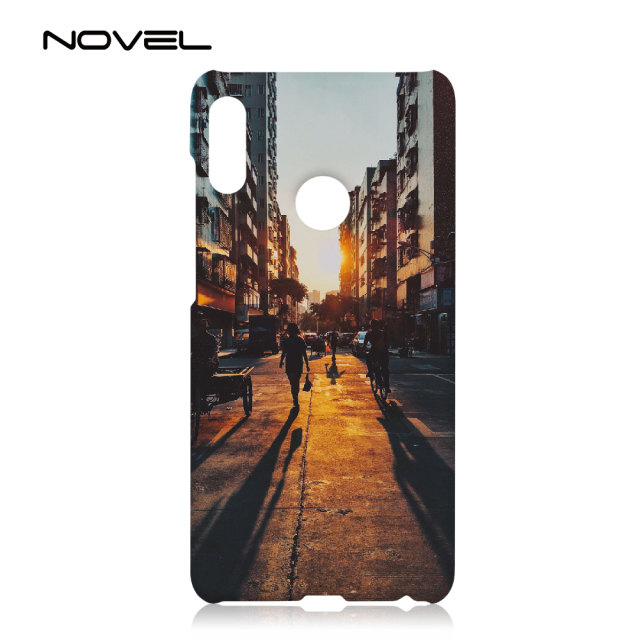 For Lenovo K5 Pro Phone Case Sublimation Blank 3D Plastic Back Case