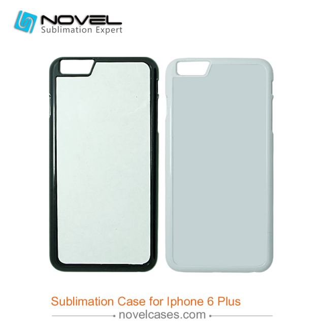 For iPhone 6 Plus Popular 2D Blank Sublimation Hard Plastic Phone Case
