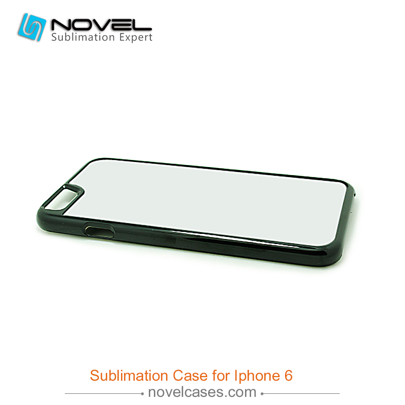 For iPhone 6 Blank 2D Sublimation Hard Plastic Case