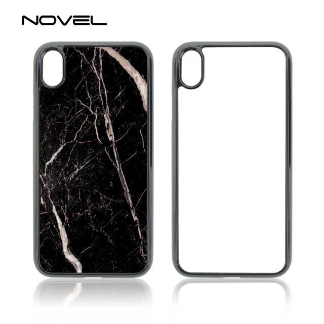 For iPhone 4/5/6/6+/7/8/8+/XS/XR/XS Max Popular Sublimation 2D Blank Plastic Cell Phone Case