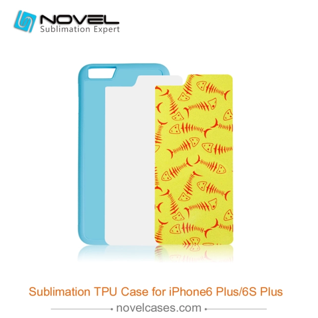 For iPhone 4/5/6/6+/7/8/8+/XS/XR/XS Max Popular TPU Case Sublimation 2D Black Rubber Phone Back Shell