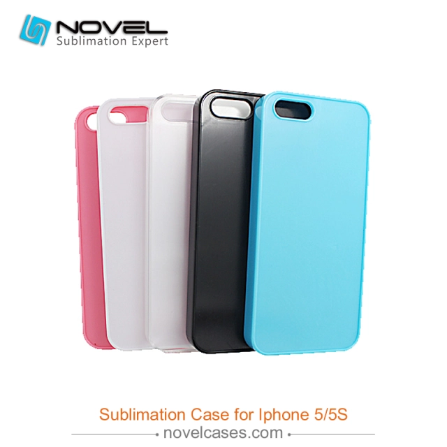 For iPhone 4/5/6/6+/7/8/8+/XS/XR/XS Max Popular Sublimation 2D Blank Plastic Cell Phone Case