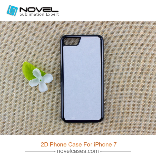 For iPhone 4/5/6/6+/7/8/8+/XS/XR/XS Max Popular Sublimation 2D Blank Plastic Cell Phone Case