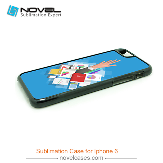 For iPhone 4/5/6/6+/7/8/8+/XS/XR/XS Max Popular Sublimation 2D Blank Plastic Cell Phone Case