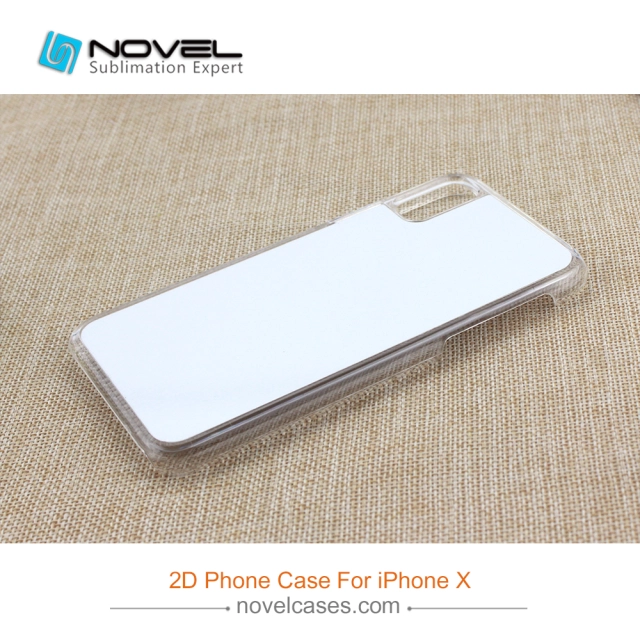 For iPhone 4/5/6/6+/7/8/8+/XS/XR/XS Max Popular Sublimation 2D Blank Plastic Cell Phone Case