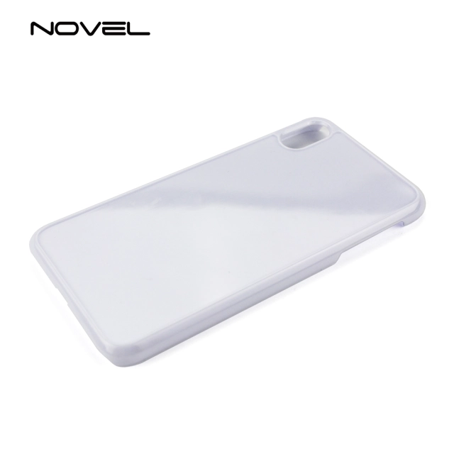 For iPhone 4/5/6/6+/7/8/8+/XS/XR/XS Max Popular Sublimation 2D Blank Plastic Cell Phone Case