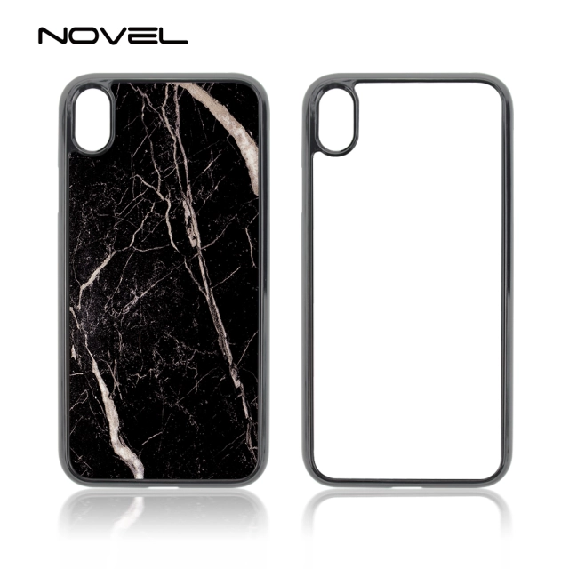 For iPhone 4/5/6/6+/7/8/8+/XS/XR/XS Max Popular Sublimation 2D Blank Plastic Cell Phone Case