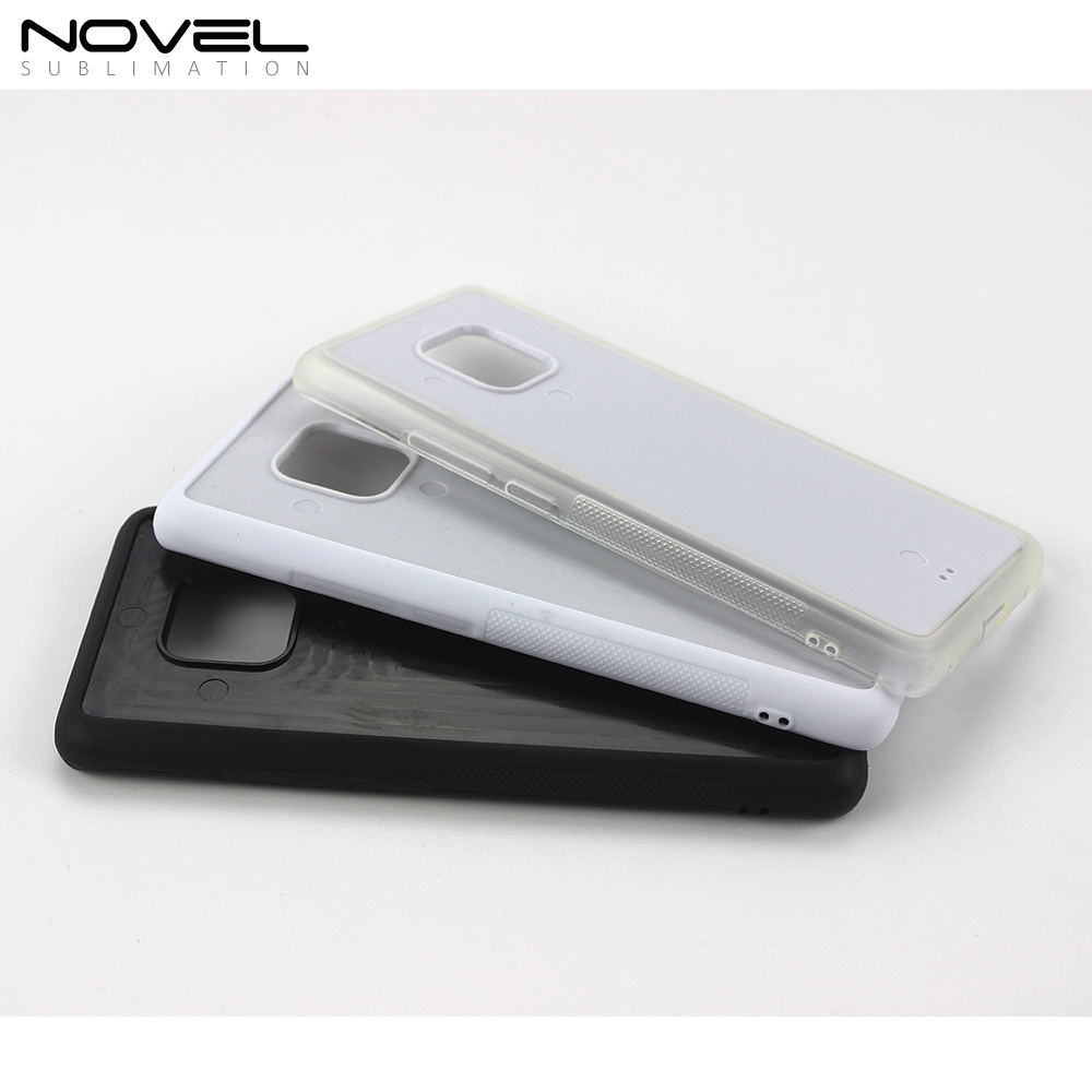 Sublimation Blank Case 2D TPU Rubber Phone Back Case For Huawei Mate 20 Pro