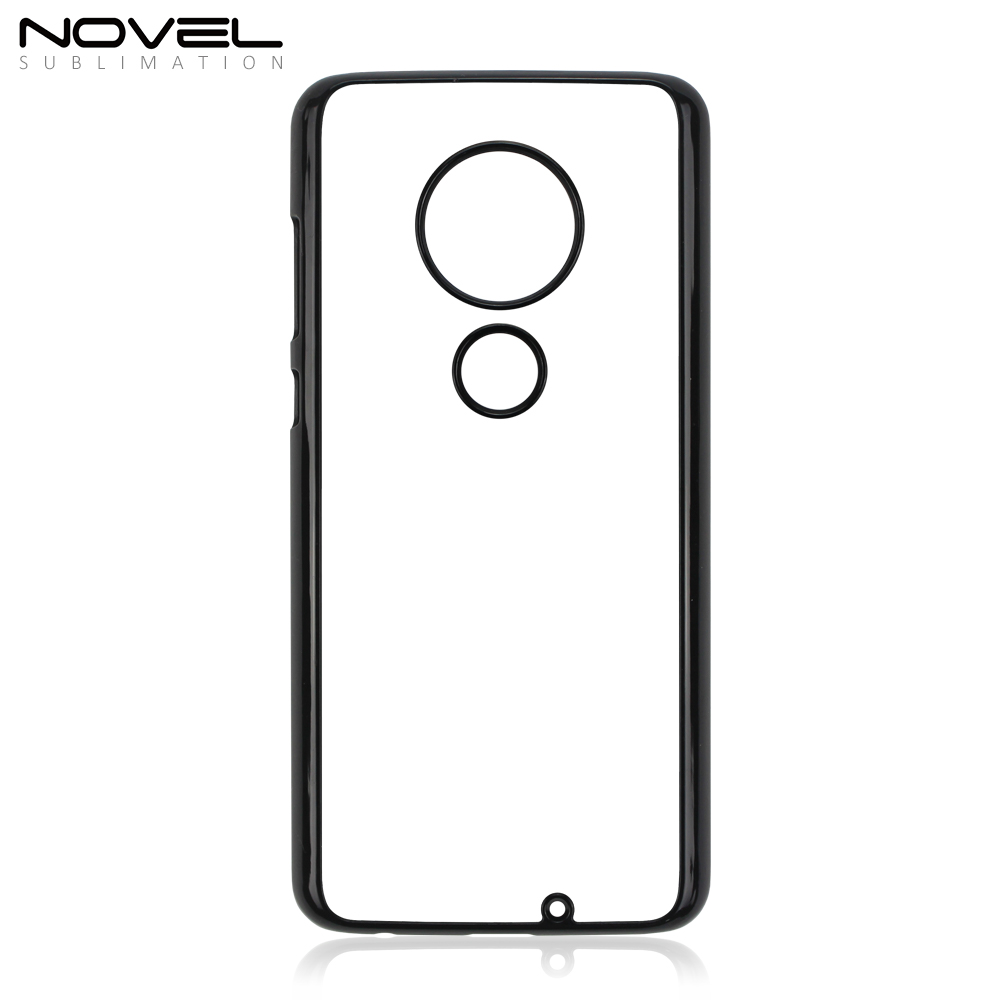 Sublimation Blank Case 2D Plastic Phone Back Case For Moto G7