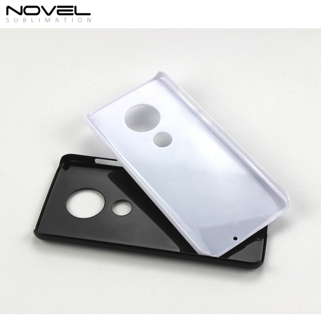 Sublimation Blank Case 2D Plastic Phone Back Case For Moto G7