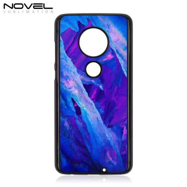 Sublimation Blank Case 2D Plastic Phone Back Case For Moto G7