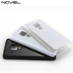 Sublimation Blank 2D Silicone TPU Phone Back Case For Huawei Mate 20