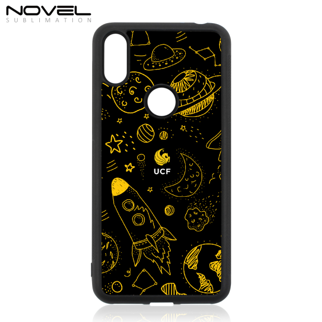 Sublimation Blank Case 2D Rubber TPU Cell Phone Cover For Moto One/ P30 Play