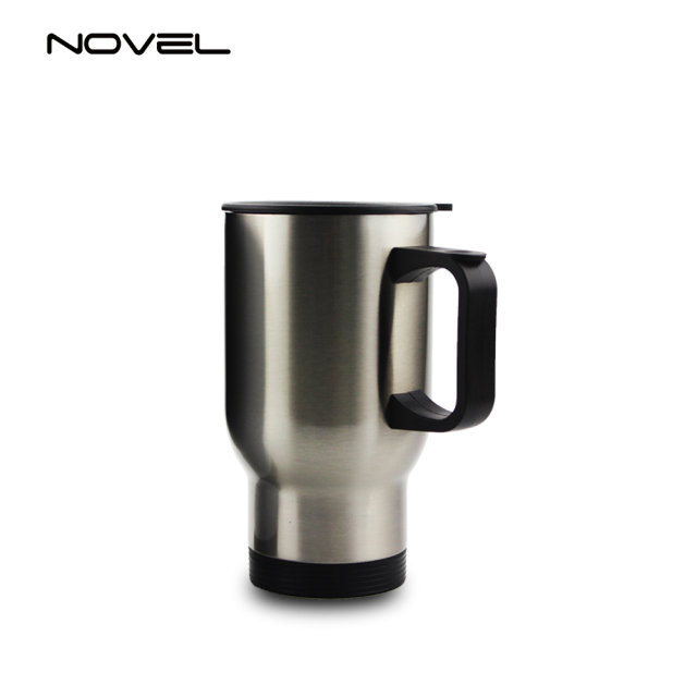 Sublimation Blank Stainless Steel Car Mug 14oz Travel Mug