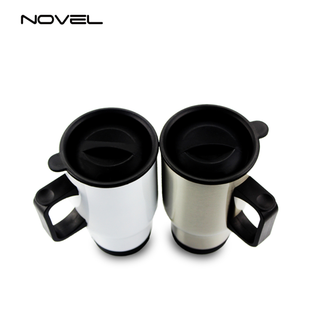 Sublimation Blank Stainless Steel Car Mug 14oz Travel Mug