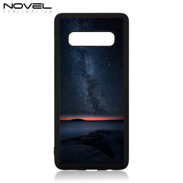 Sublimation Blank Rubber 2D TPU Mobile Phone Case For Galaxy S10/ S10 Plus