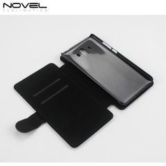 Sublimation Blank PU Leather Case Flip Phone Wallet For Huawei Mate 10