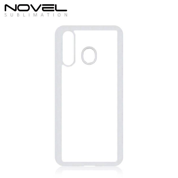 Sublimation Blank Rubber TPU 2D Mobile Phone Back Case For Galaxy A8s