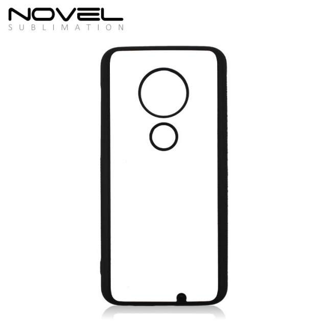 Sublimation Blank 2D TPU Rubber Cell Phone Case For Moto G7