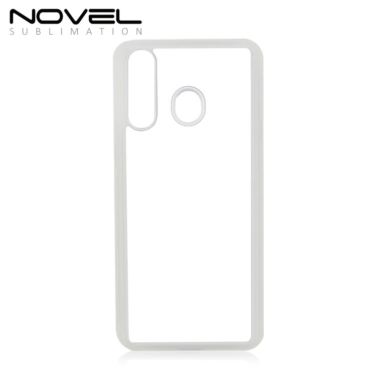 Sublimation Blank Rubber TPU 2D Mobile Phone Back Case For Galaxy A8s