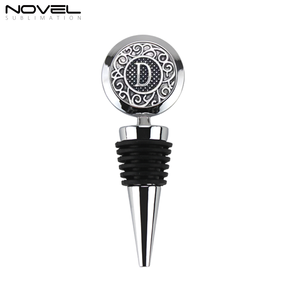 Custom Sublimation Blank Metal Wine Stopper-Square