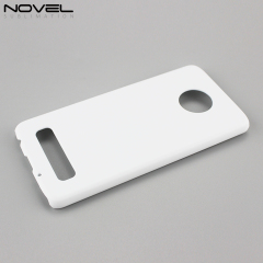 Blank Sublimation 3D Plastic PC Cell Phone Case Back Shell For Moto Z4 Play