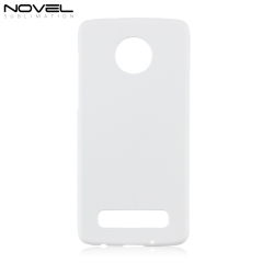 Blank Sublimation 3D Plastic PC Cell Phone Case Back Shell For Moto Z4 Play
