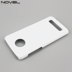 Blank Sublimation 3D Plastic PC Cell Phone Case Back Shell For Moto Z4 Play