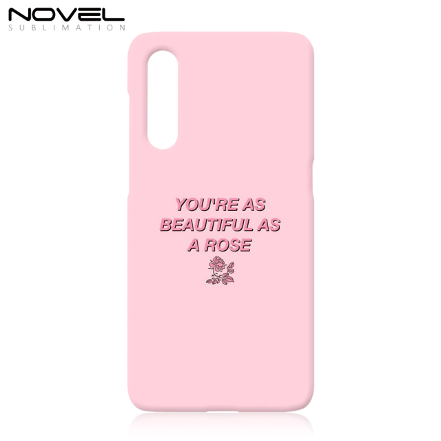 Custom Sublimation Blank 3D Plastic Cell Phone Cover For Xiaomi 9