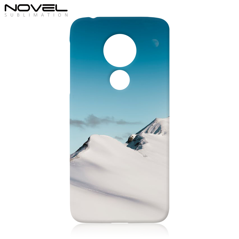 Custom Sublimation Blank 3D Plastic Phone Case For Moto G7 Power