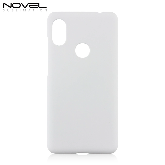 Sublimation Blank 3D Plastic Phone Back Shell For Redmi Note 6 Pro