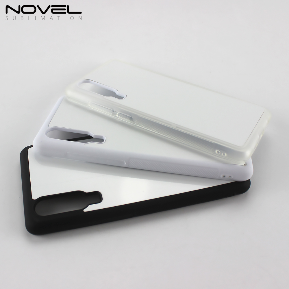 Custom Sublimation Blank 2D Rubber TPU Cell Phone Cover Shell For Huawei P30