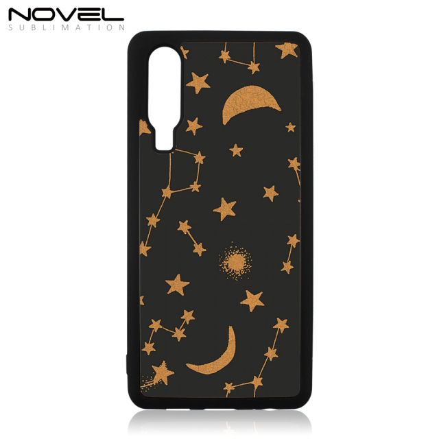 Custom Sublimation Blank 2D Rubber TPU Cell Phone Cover Shell For Huawei P30