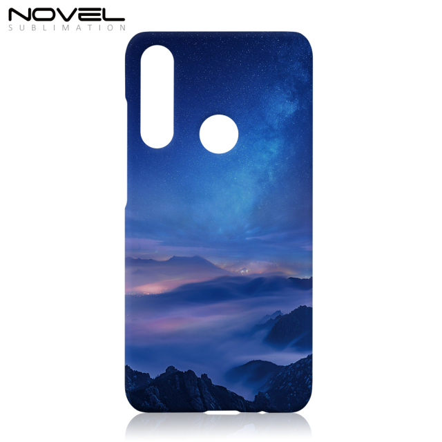 Personalized DIY Sublimation Blank 3D Plastic Phone Back Shell For Lenovo Z5s
