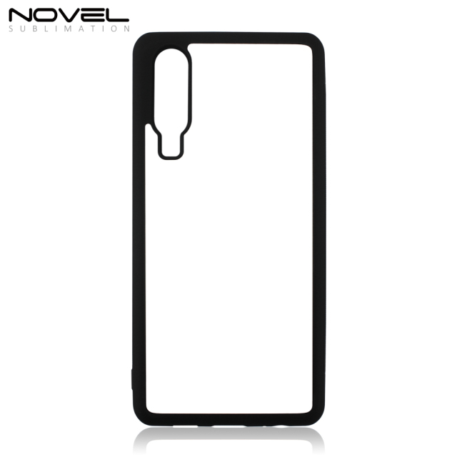 Custom Sublimation Blank 2D Rubber TPU Cell Phone Cover Shell For Huawei P30