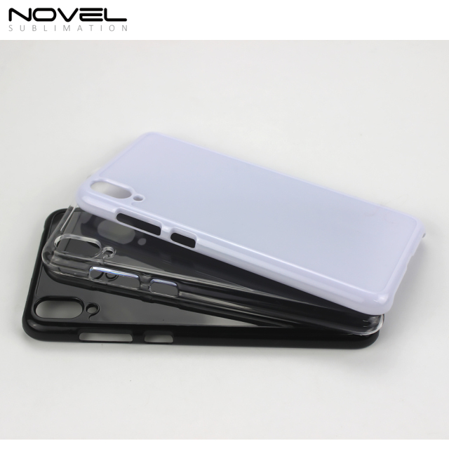 Blank 2D Sublimation Plastic PC Cell Phone Back Case For Huawei Y7 Pro 2019/Enjoy 9