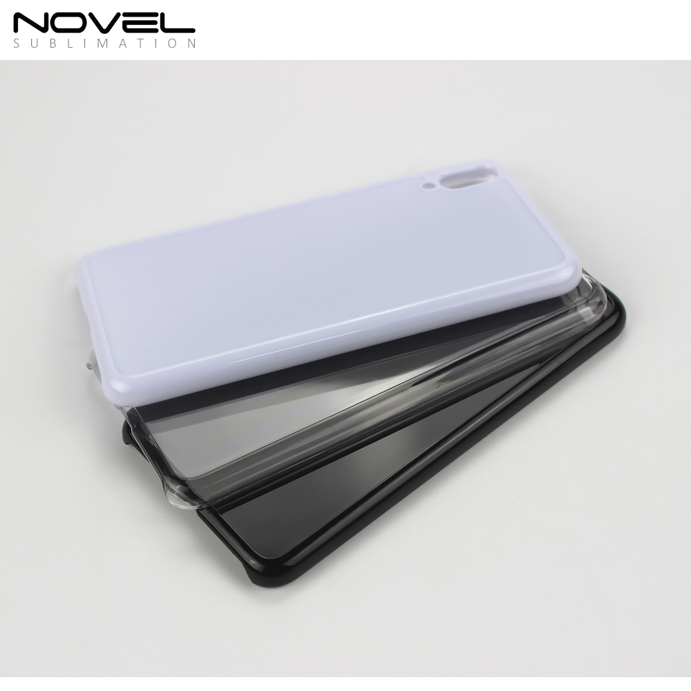 Blank 2D Sublimation Plastic PC Cell Phone Back Case For Huawei Y7 Pro 2019/Enjoy 9